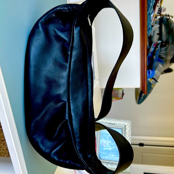 COS Bags Cos Banana Bag Black Leather Poshmark